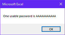 Unprotect Excel Worksheets without Password