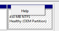 Windows 10 1803 new OEM (or ESP) Partition
